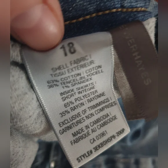 Denver Hayes High Rise Shorts. - Picture 4 of 4